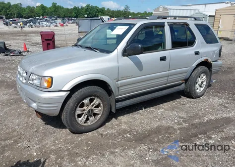2001 Isuzu Rodeo Ls 3.2L/Ls 3.2L V6/Lse 3.2L V6/S/S 3.2L V6 z USA, uszkodzony, nr VIN 4S2DM58W214332354